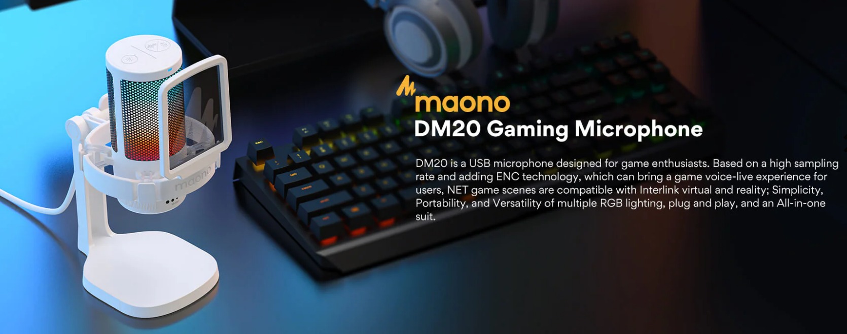 Maono DM20 Condenser Microphone price in BD TechlandBD